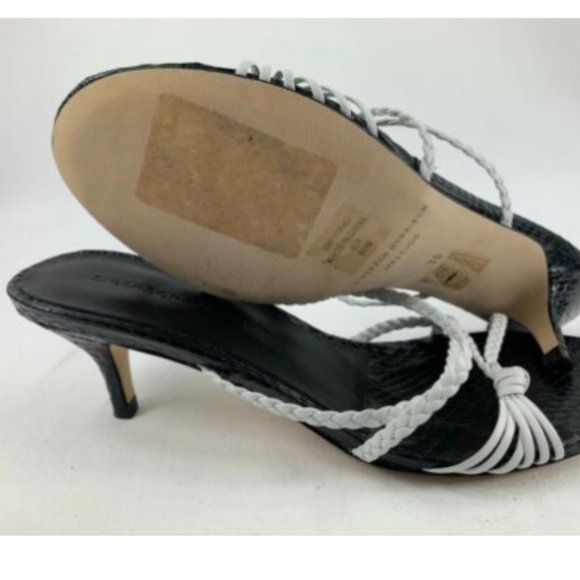 Sigerson Morrison Fyona Leather Kitten Heels - Picture 3 of 3